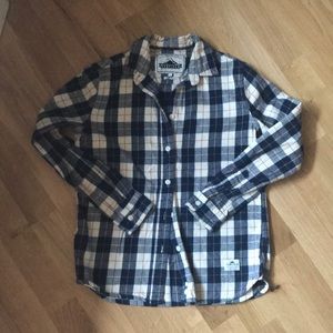 Blue Penfield x Madewell boyfriend flannel